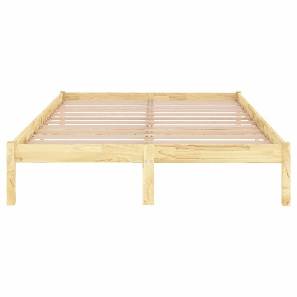 810037 vidaXL Bed Frame without Mattress Solid Wood 200x200 cm - Bargainia.com - 8720286762639 - 810037