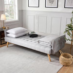 Canapé-lit double 3 places Mario Click Clack - Gris