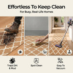 Texas Beige Trellis Stair Runner, Hessian Backed Hallway Carpet Runner, 60cm Wide, 9mm Low Pile, Custom Lengths