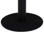Bistro Table Dark Brown 50 cm MDF