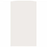 Shoe Bench High Gloss White 80x24x45 cm Engineered Wood