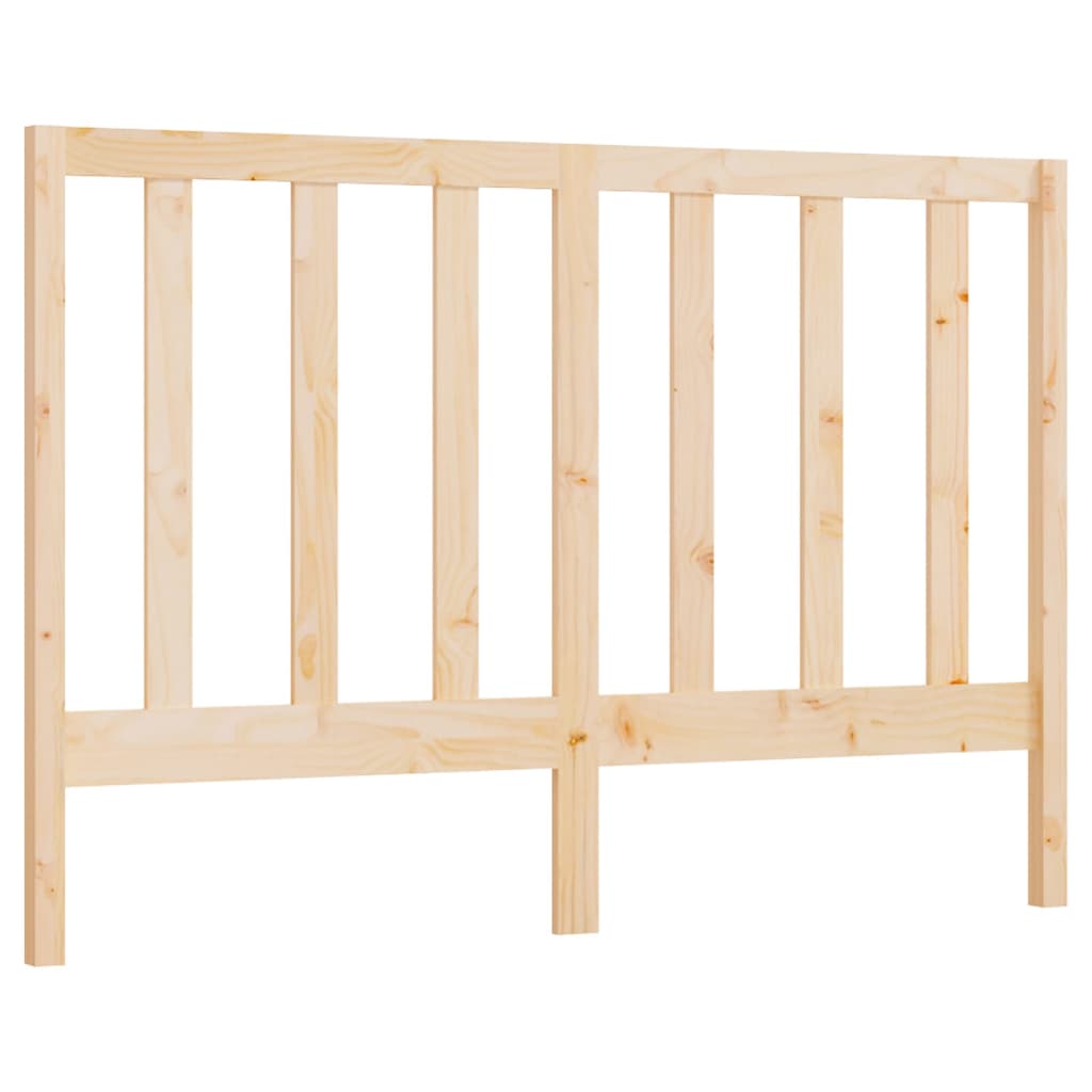 Bed Headboard 166x4x100 cm Solid Wood Pine