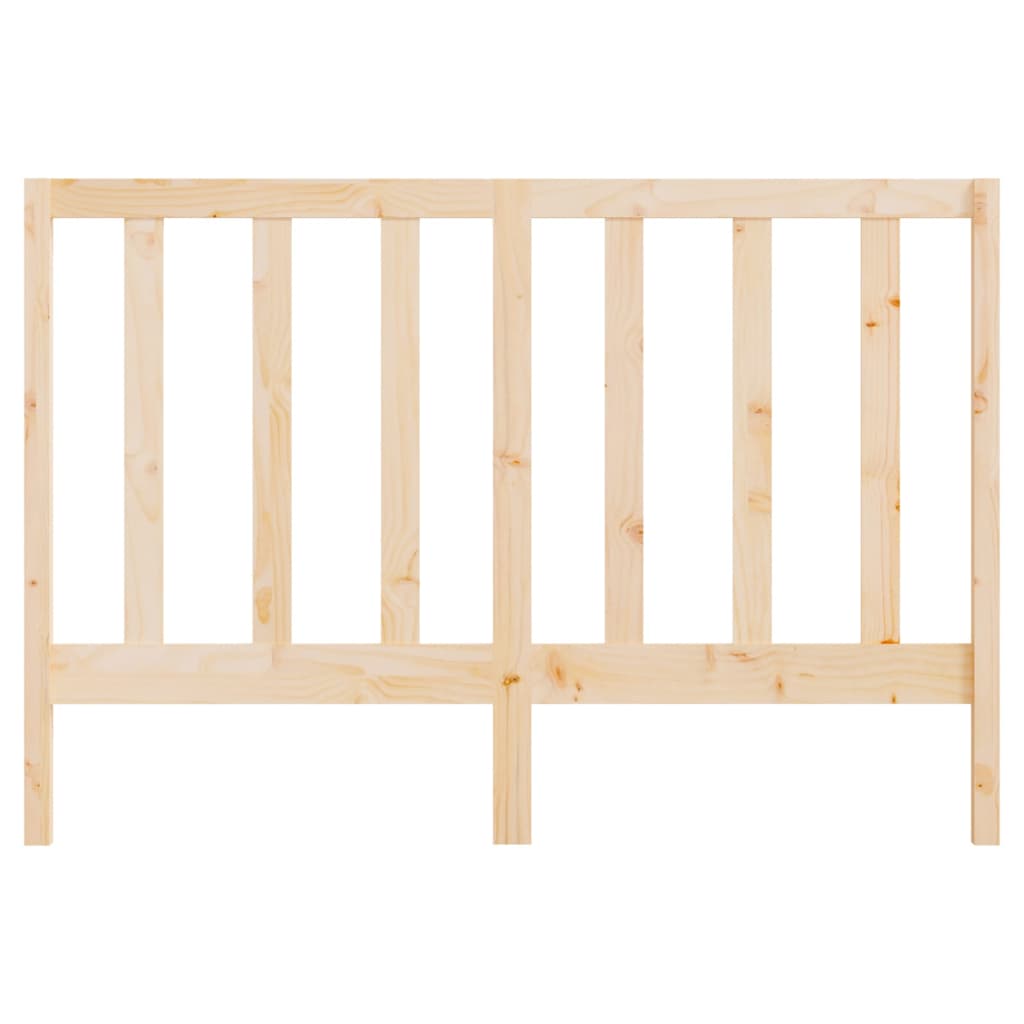 Bed Headboard 166x4x100 cm Solid Wood Pine