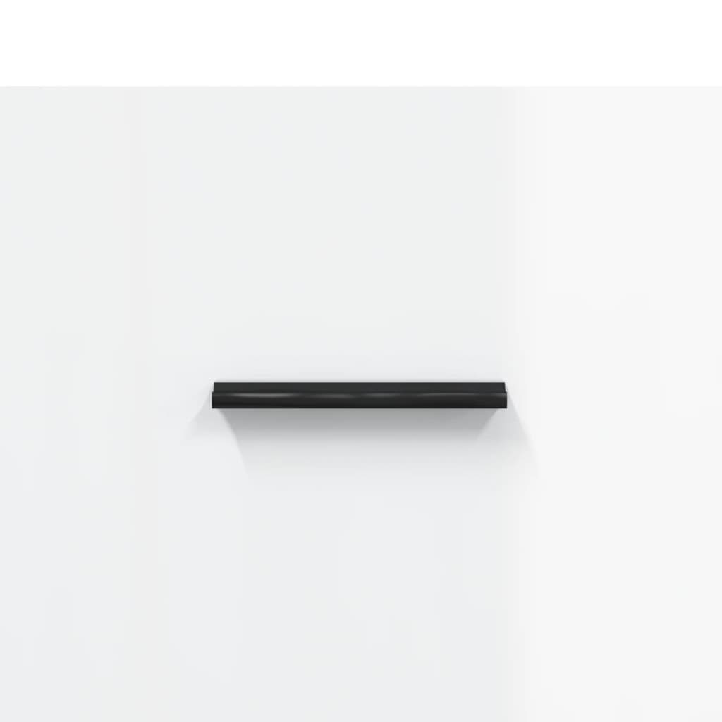 Coffee Table High Gloss White 50x50x40 cm Engineered Wood