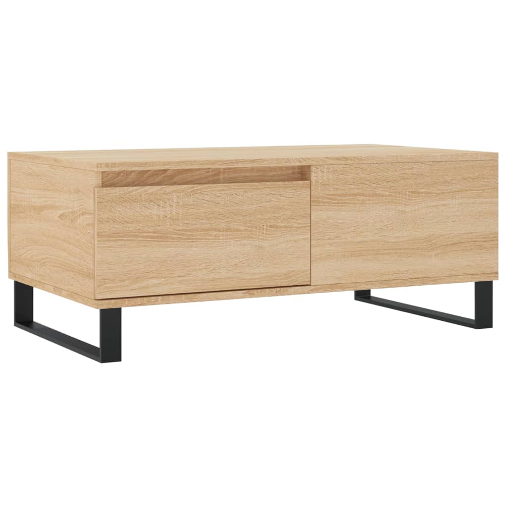 Coffee Table Sonoma Oak 90x50x36.5 cm Engineered Wood