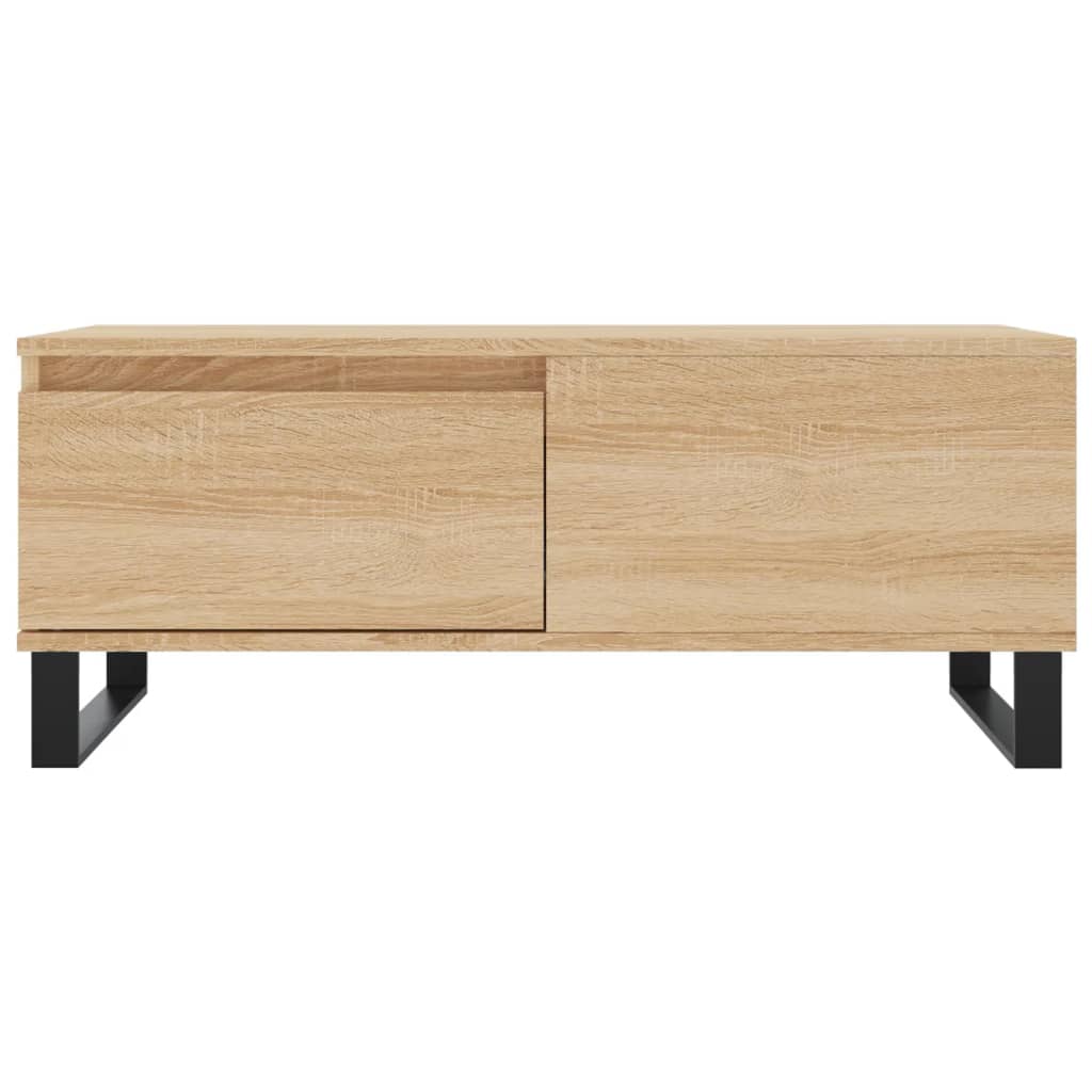 Coffee Table Sonoma Oak 90x50x36.5 cm Engineered Wood