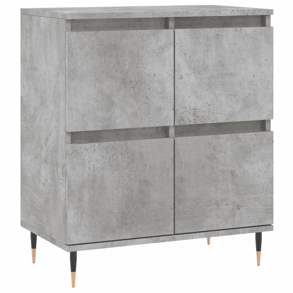 Sideboard Concrete Grey 60x35x70 cm Engineered Wood