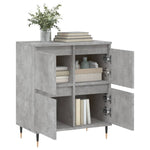 Sideboard Concrete Grey 60x35x70 cm Engineered Wood