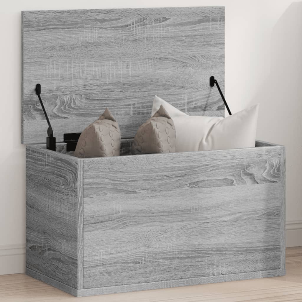 Storage Box Grey Sonoma 60x35x35 cm Engineered Wood
