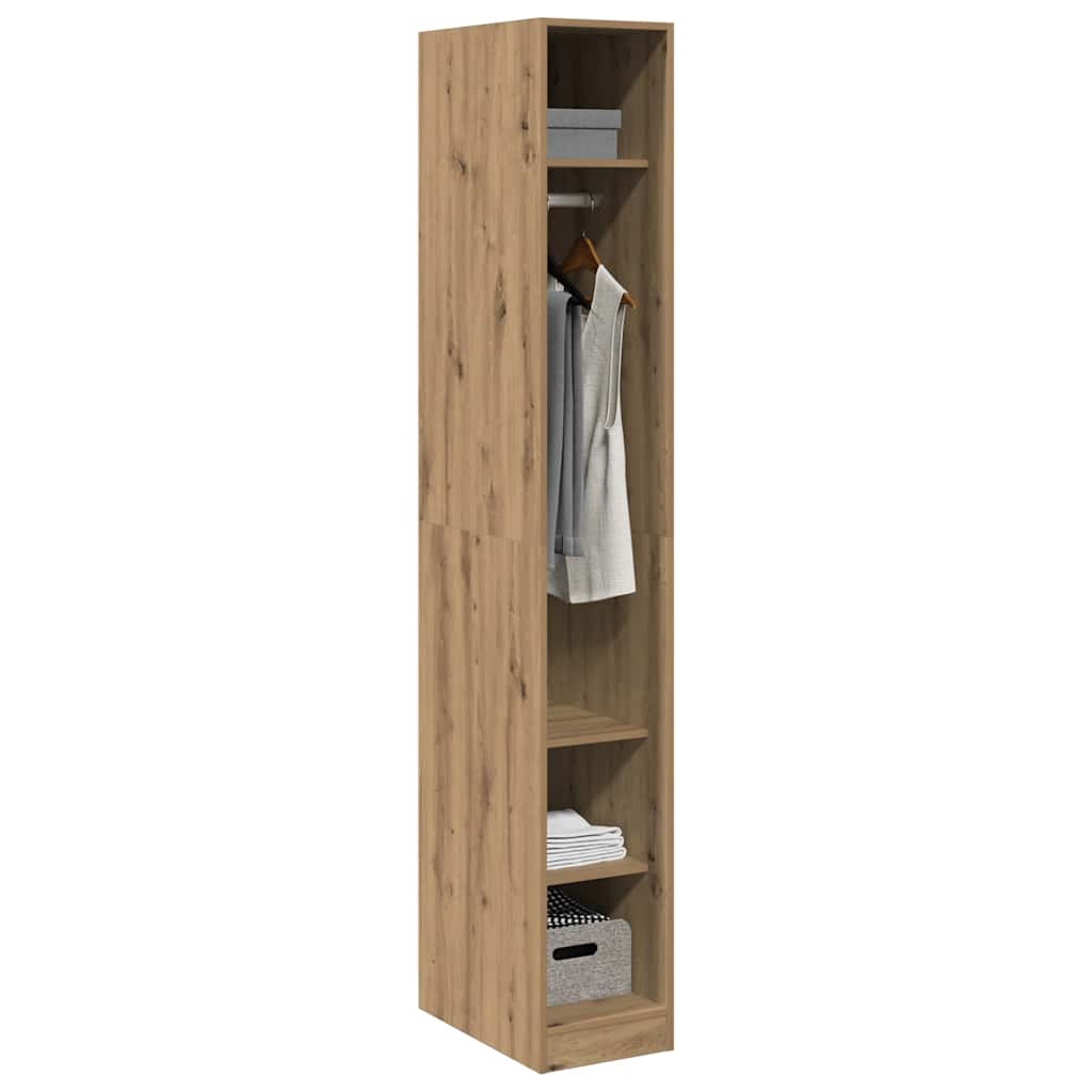 Wardrobe Artisian Oak 30x50x200 cm Engineered Wood