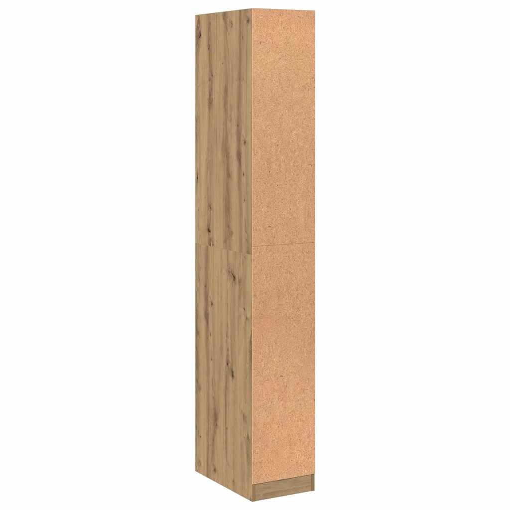 Wardrobe Artisian Oak 30x50x200 cm Engineered Wood