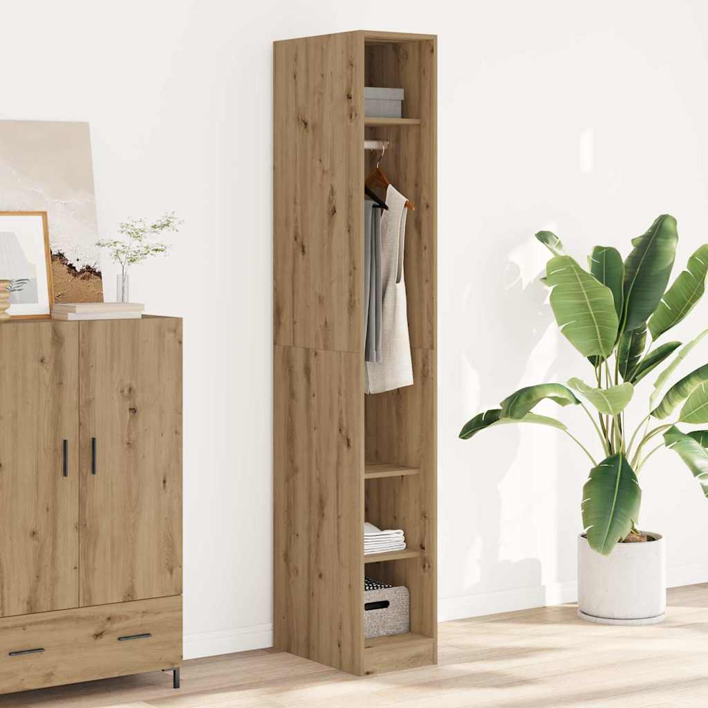 Wardrobe Artisian Oak 30x50x200 cm Engineered Wood