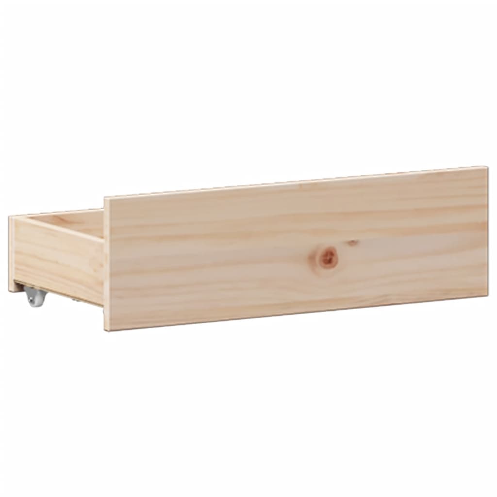 Bookcase Bed without Mattress 180x200 cm Super King Solid Wood Pine