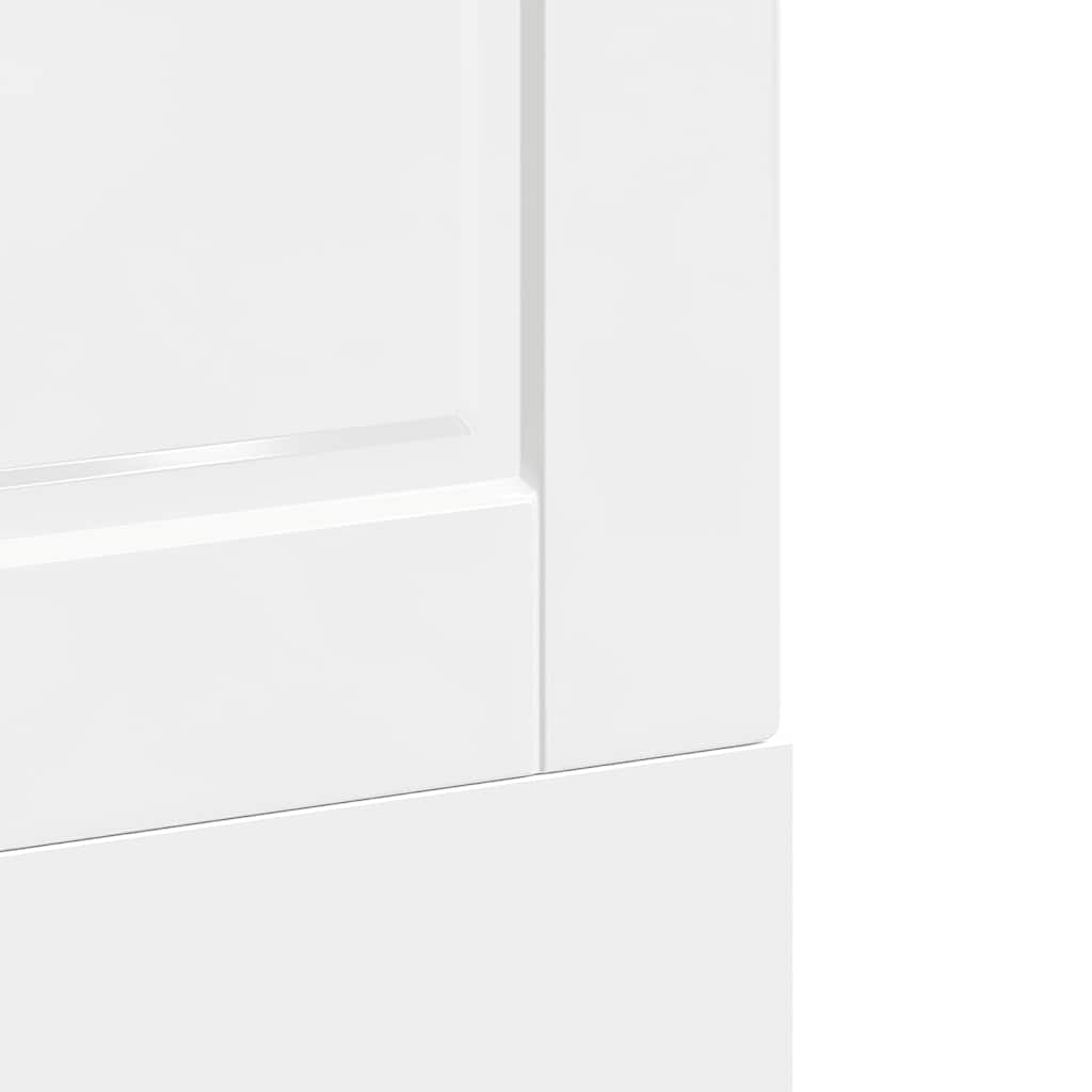 Dishwasher Panel Porto High Gloss White 60x1.5x67 cm Engineered Wood