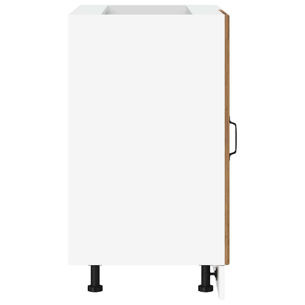 Sink Base Cabinet Lyon Old Wood Engineered Wood