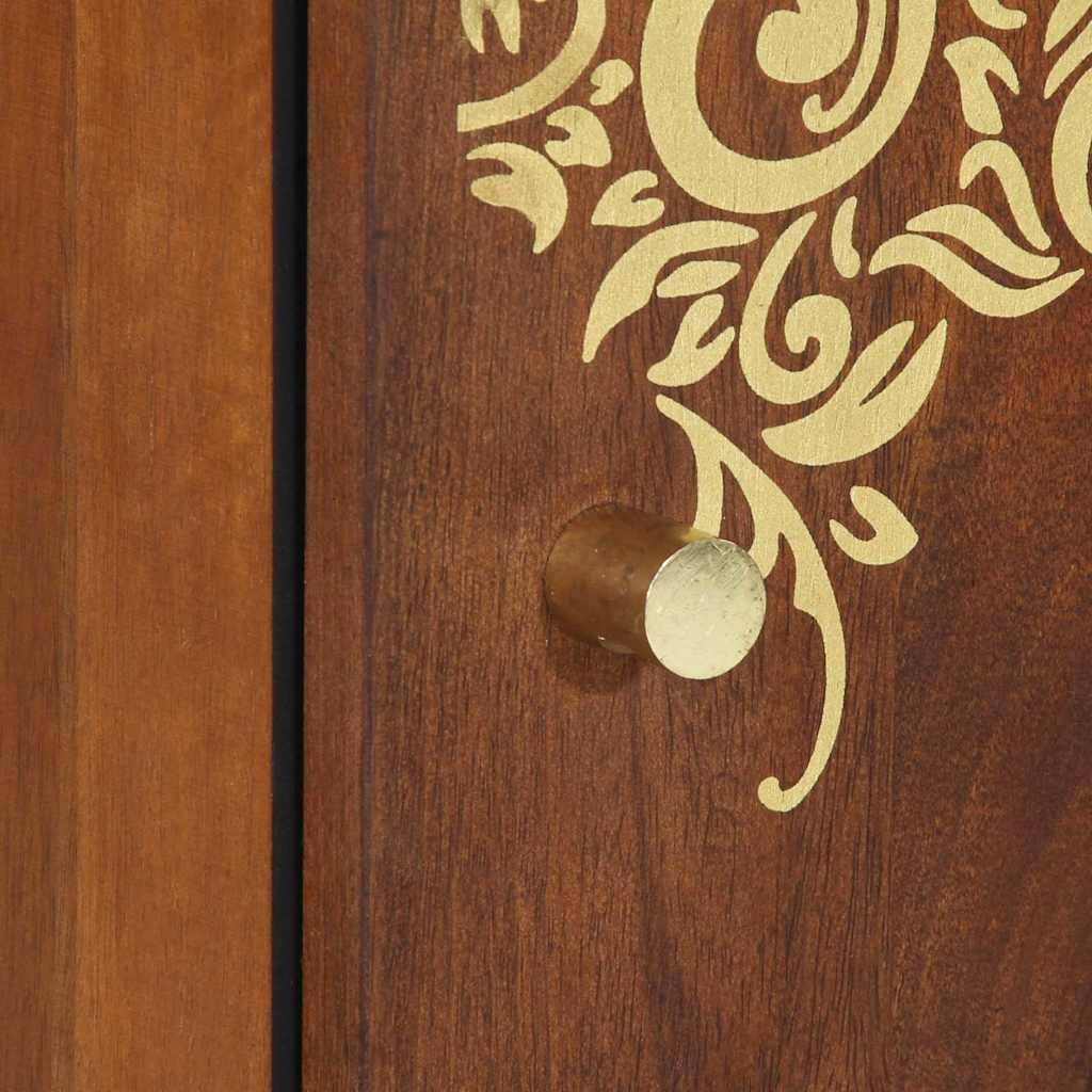 Bathroom Cabinet Honey brown 38 x 33 x 58 cm Solid Mango wood