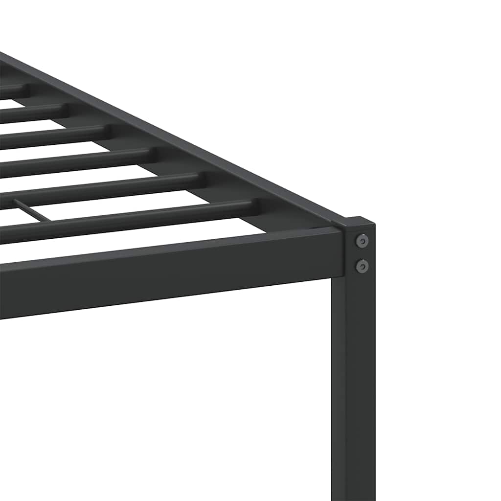 Bed Frame without Mattress Sonoma Oak 120x190 cm Small Double Engineered Wood
