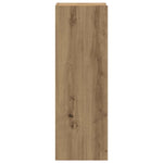 Wall Mounted TV cabinets 4 pcs Artisan Oak Engineered Wood