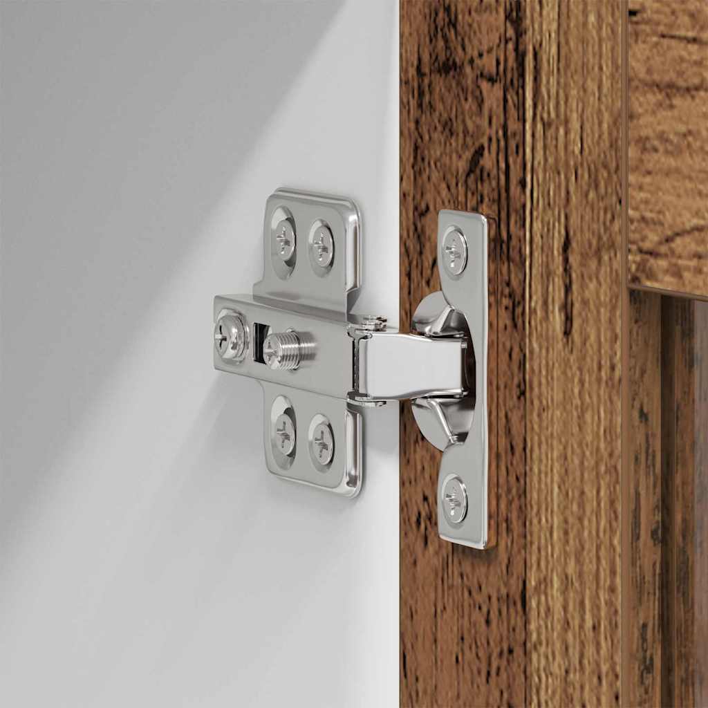 Hanging cabinet Riga Old Wood 40 x 31 x 100 cm Engineered Wood