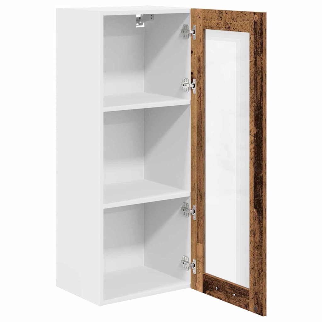 Hanging cabinet Riga Old Wood 40 x 31 x 100 cm Engineered Wood
