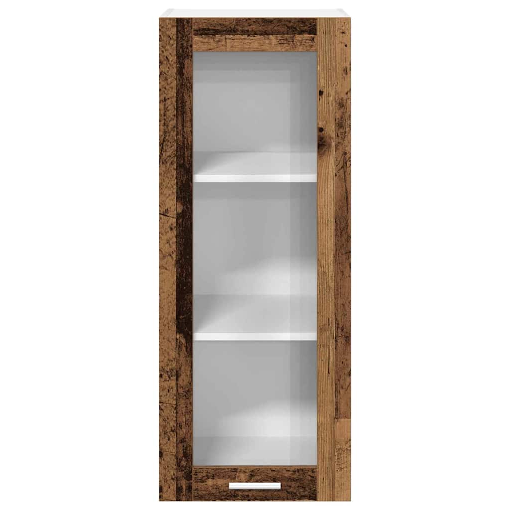 Hanging cabinet Riga Old Wood 40 x 31 x 100 cm Engineered Wood