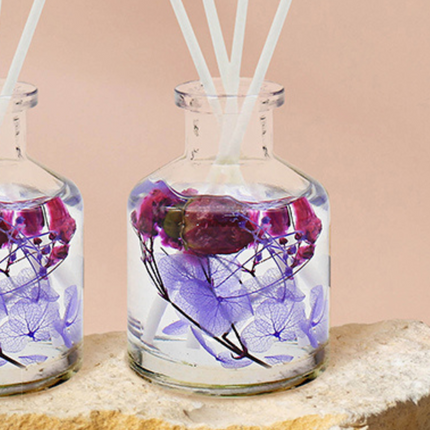 Boutique Lavender & Chamomile Floral Reed Diffuser Set of 3 Gift Set-5010792499550-Bargainia.com