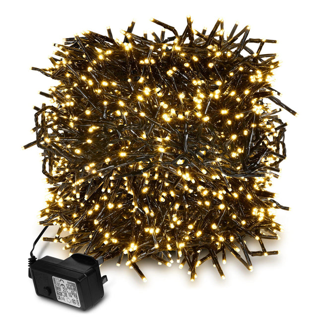 720 Christmas LED Cluster Chaser Lights - Warm White-5056150226468-Bargainia.com