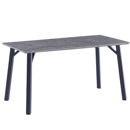 Fixed Top Dining Table Concrete - 1.8m