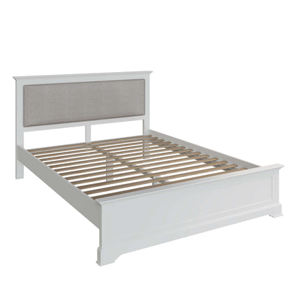 Amelia King Sized 5FT Bed Frame White