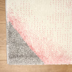 Bambi Pink Bear Kids Rug, Soft 13mm Pile Nursery and Children's Bedroom Rug, OEKO-TEX Tested, Round and Rectangle