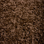 California Beige Checked Shaggy Rug, Cream, Beige and Brown Tartan Thick 5cm Pile Rug for Living Room and Bedroom
