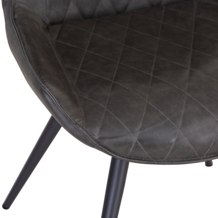 Honey Comb Dining Chair Grey