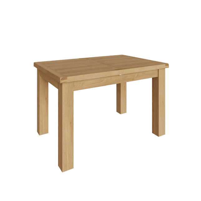 Nora Oak 1.25M Butterfly Extending Dining Table