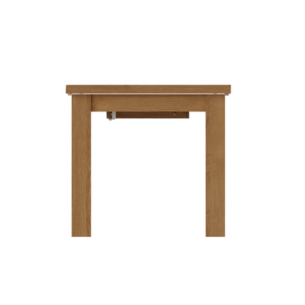 Nora Oak 1.25M Butterfly Extending Dining Table