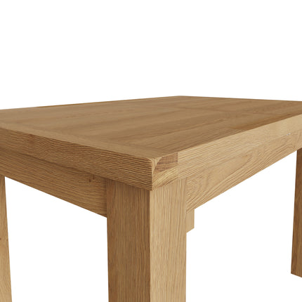 Nora Oak 1.25M Butterfly Extending Dining Table