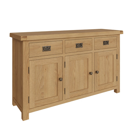 Nora Oak 3 Door Sideboard