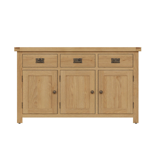 Nora Oak 3 Door Sideboard