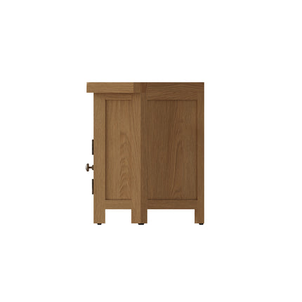 Nora Oak Corner TV Unit