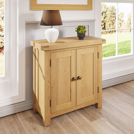 Nora Oak 2 Door Cupboard