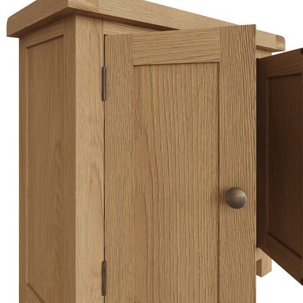 Nora Oak 2 Door Cupboard