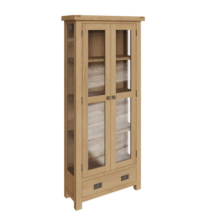 Nora Oak Display Cabinet