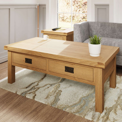 Nora Oak Large Coffee Table