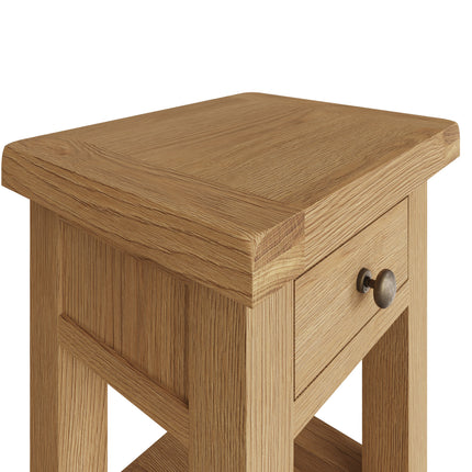 Nora Oak Side Table