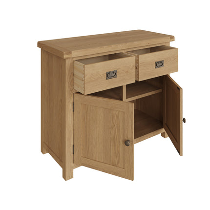 Nora Oak 2 Door 2 Drawer Sideboard