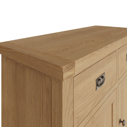 Nora Oak 2 Door 2 Drawer Sideboard