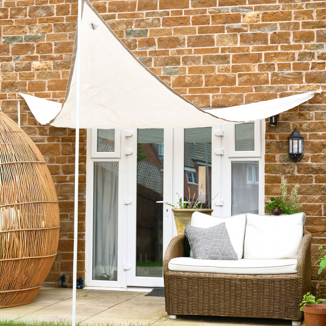 Coolaroo Everyday Triangle Garden Shade Sail  - 3.6m