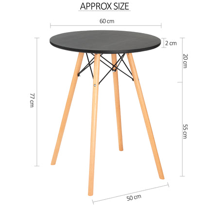 Davos Dining Tables, chairs or set - Black