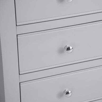 Elodie Dove Grey Oak 2 Over 3 Chest Of Drawers