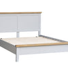 Elodie Dove Grey Oak 4'6 Bed Grey