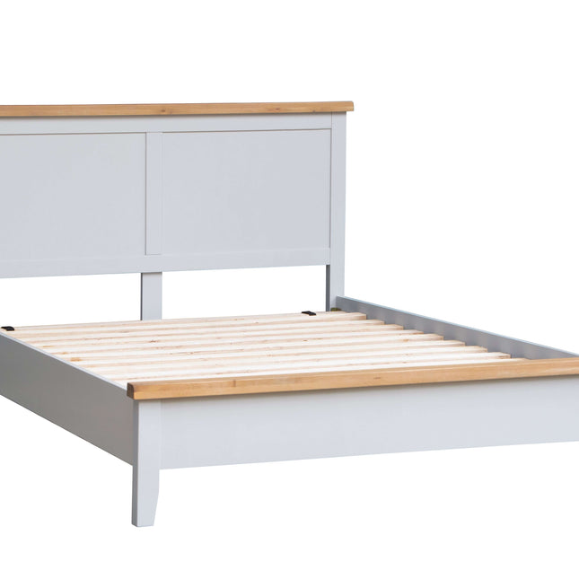 Elodie Dove Grey Oak 5Ft Double Bed